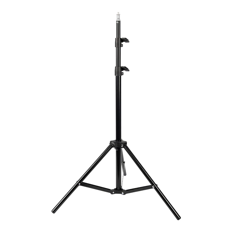 

Amazon Best Selling 160cm Photographic Light Stand Tripod Professional Aluminum Camera Tripod for Smartphone, Black