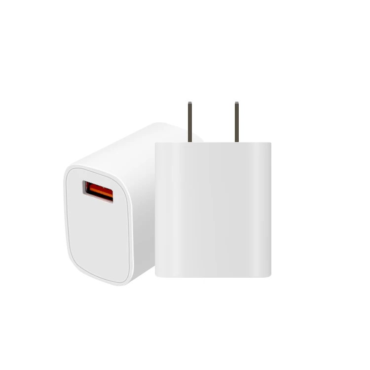 

QC3.0 10W Fast Charging Wall Charger 5V2A EU/US Plug USB Port Power Adapters