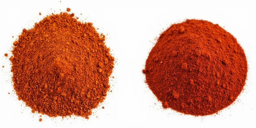 Dishes with regular paprika