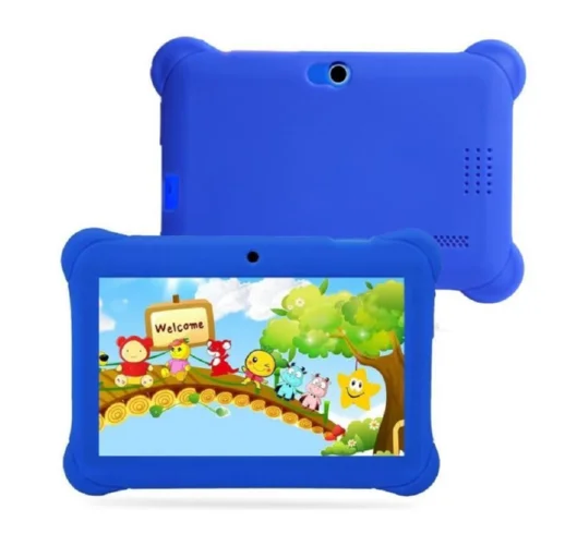 

7 inch Android Tablet Pc system cute kid tablet support 3G with silicone case protective many color tablets & presentation equip