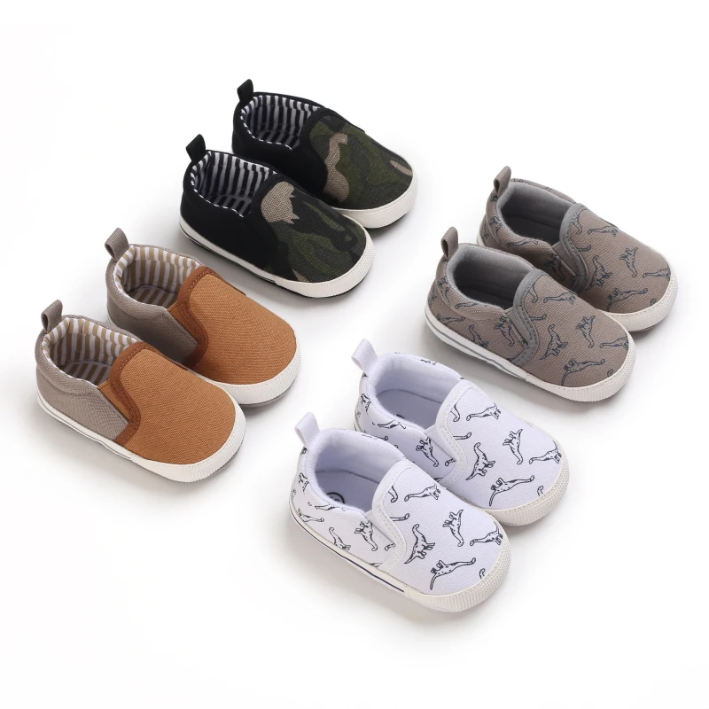 

ODM Spring and summer baby soft bottom casual walking shoes 0-1 year boys and girls children totter sports flat shoes, 4 colors