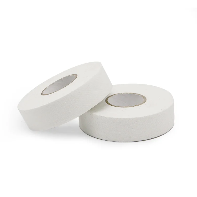 

Wholesale CE/ISO Certified Hockey Tape Custom Logo Cloth Adhesive Ice Field Hockey Stick Grip Tape, Black/white