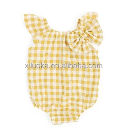 

High Quality Casual Kids Clothing Pure Print Sleeveless Super Cute Baby Romper, Picture