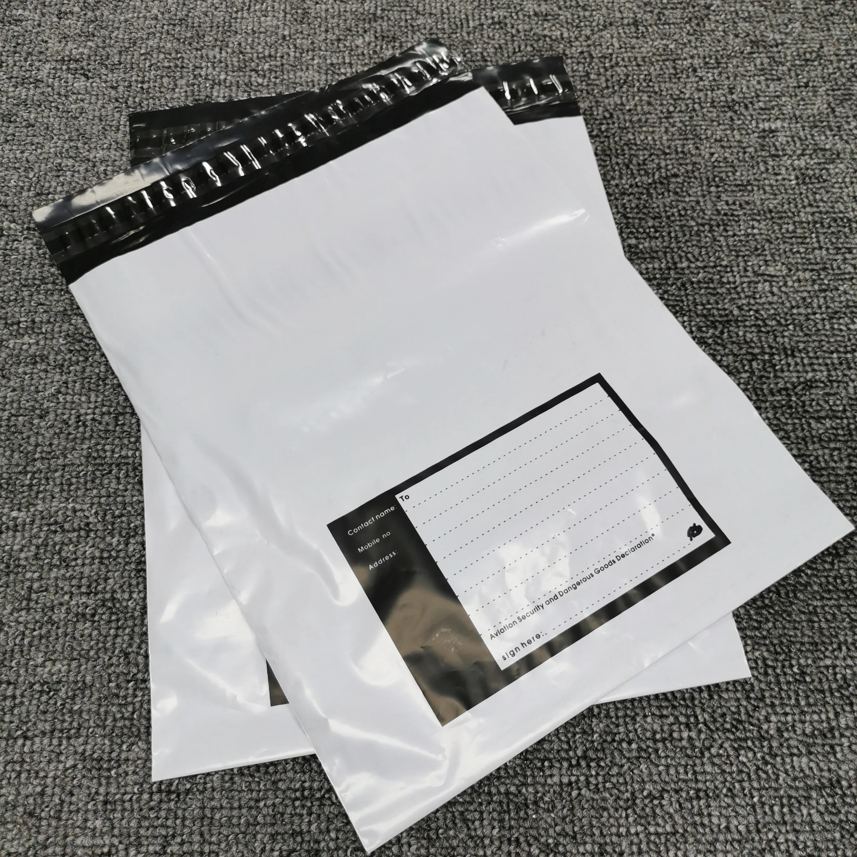 

Hot sale recycle poly mailing bag waterproof for clothing packaging