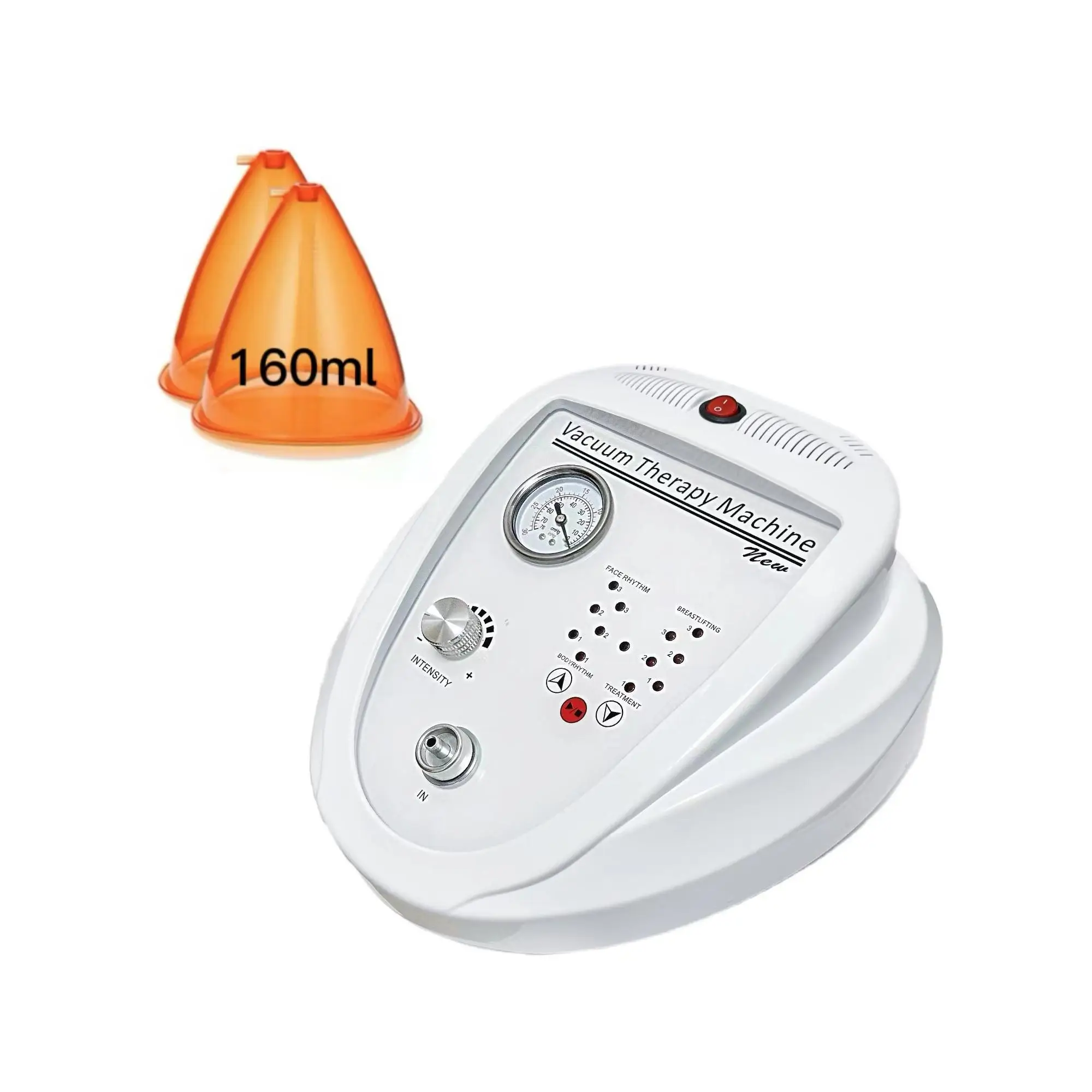 

Salon/spa device powerful big pump Vacuum Breast Enlargement Device Suction Cups Beauty Machine