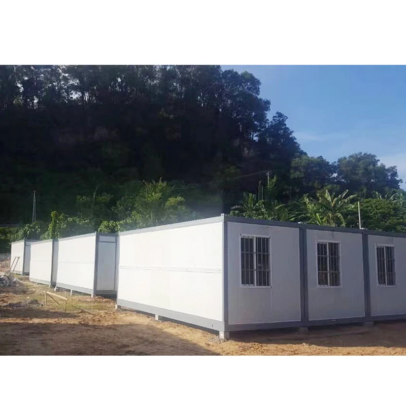 
Cheap price foldable container homes 40ft house modular prefabricated folding container 