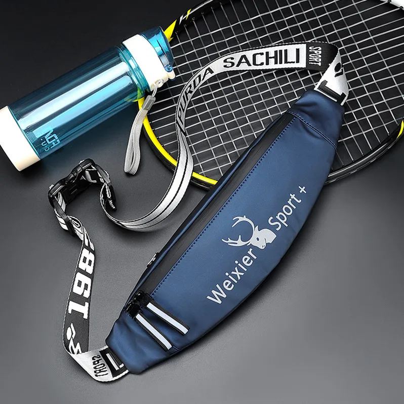 

W1065 New sports running pockets bag outdoor equipment waterproof invisible ultra-thin small belt bag