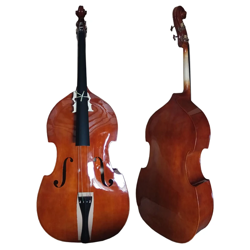 

High Quality Plywood Maple Red Brown Gloss Contrabass For Sale