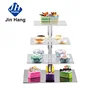 custom cake stand mini transparent cake pop display stand acrylic plexiglass wedding cake stand with dome