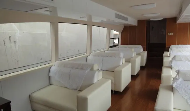 
Grandsea 60seats FRP Material Touring Passenger Sightseeing Boat for sale 