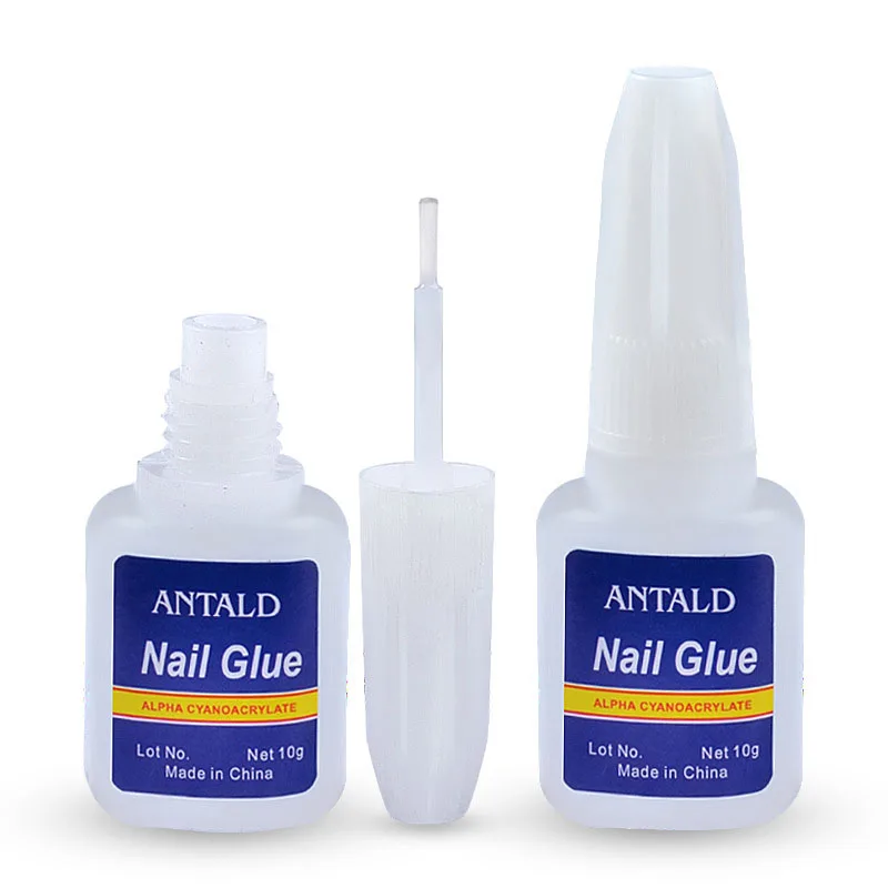 

wholesale MSDS CNAS Approved Mini Professional Private Label False Nail Art Decoration Tips 10G Nail Glue, Clear