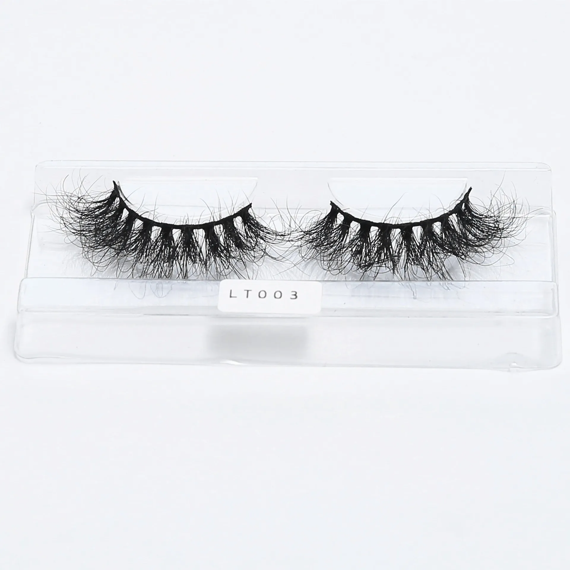 

wholesale mink 25 mm eyelashes eyelashes mink 3d mink strip eyelashes, Natural black