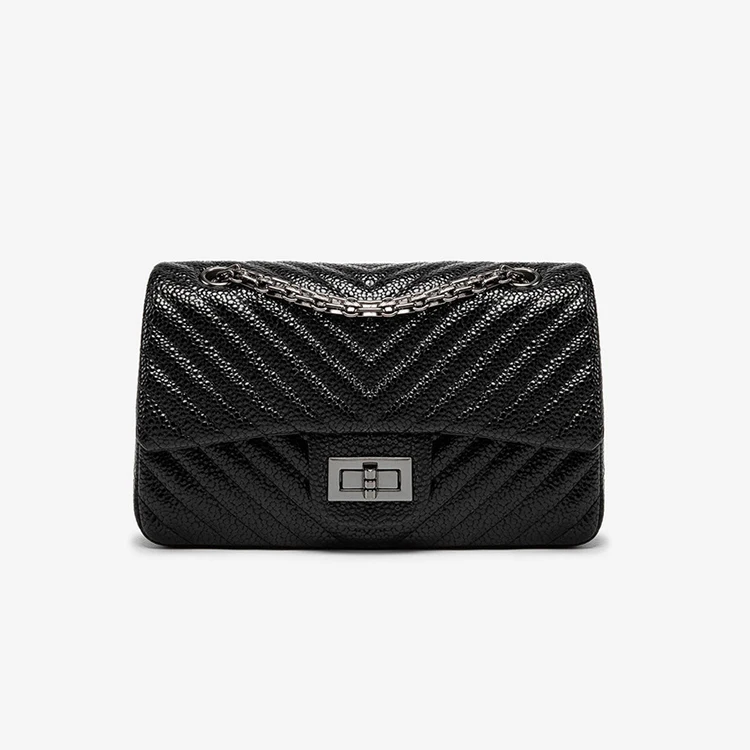

EM749-1 Custom casual fashion small square hand bag lady shoulder womens luxury designer bags caviar leather handbag 2021