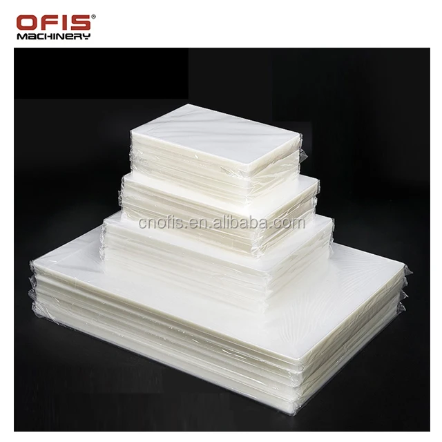 OFIS High Quality A4 Laminating Machine Pouch Film for A3 A5 A6 Paper Sizes