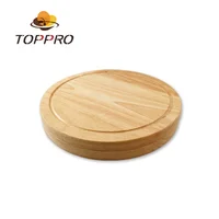 

Bamboo Cheese Board with Cutlery Set, Wood Charcuterie Platter and Serving Meat Board with Slide-Out Drawer