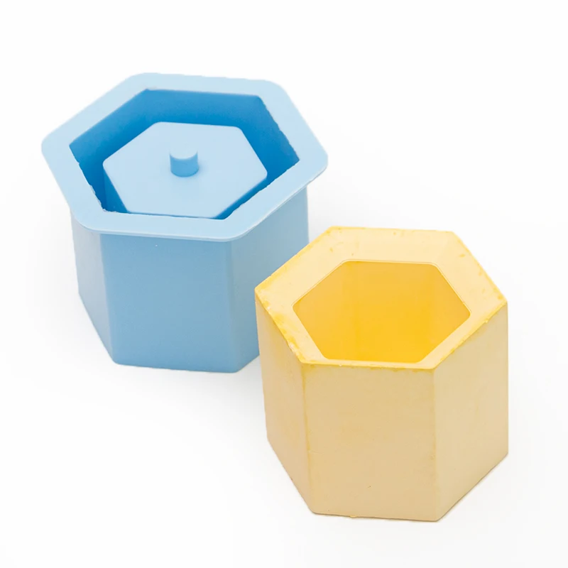 

Amazon hot selling concrete planter silicone mold custom design accept