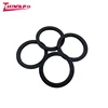 Factory custom cheap price silicone solid rubber sealing ring hard rubber ring