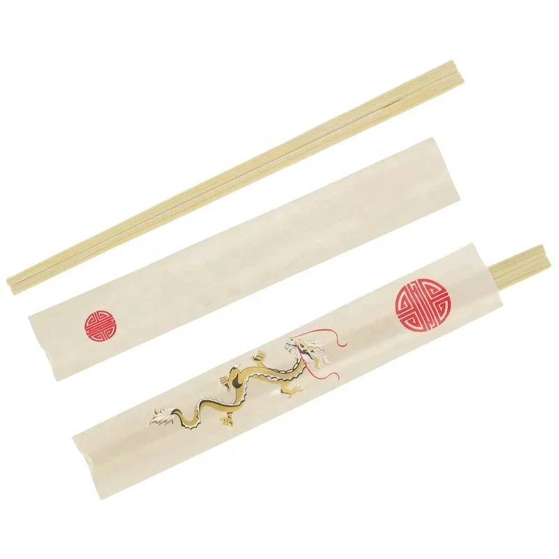 

Christmas eco-friendly sushi chopsticks wooden semi-paper sleeves chopsticks