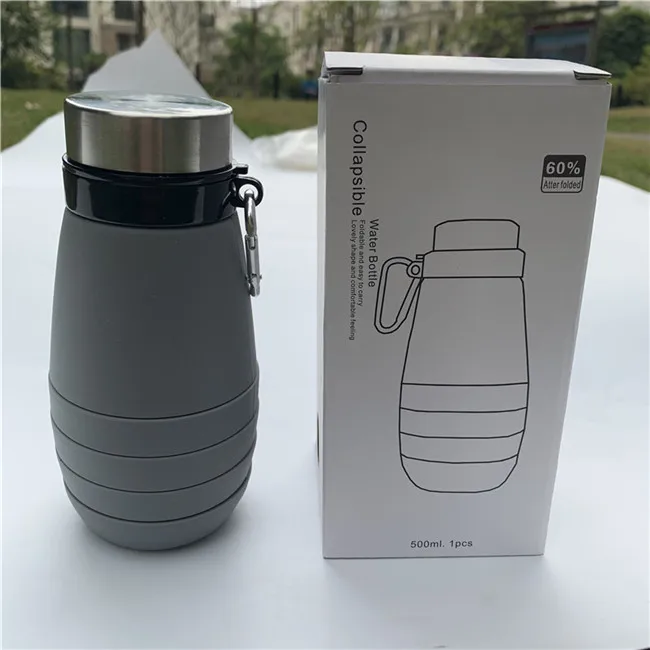 

Amazon Best Selling Products In Usa Amazon 500ml 100% Silicone Bpa Free Outdoor Water Bottle Foldable