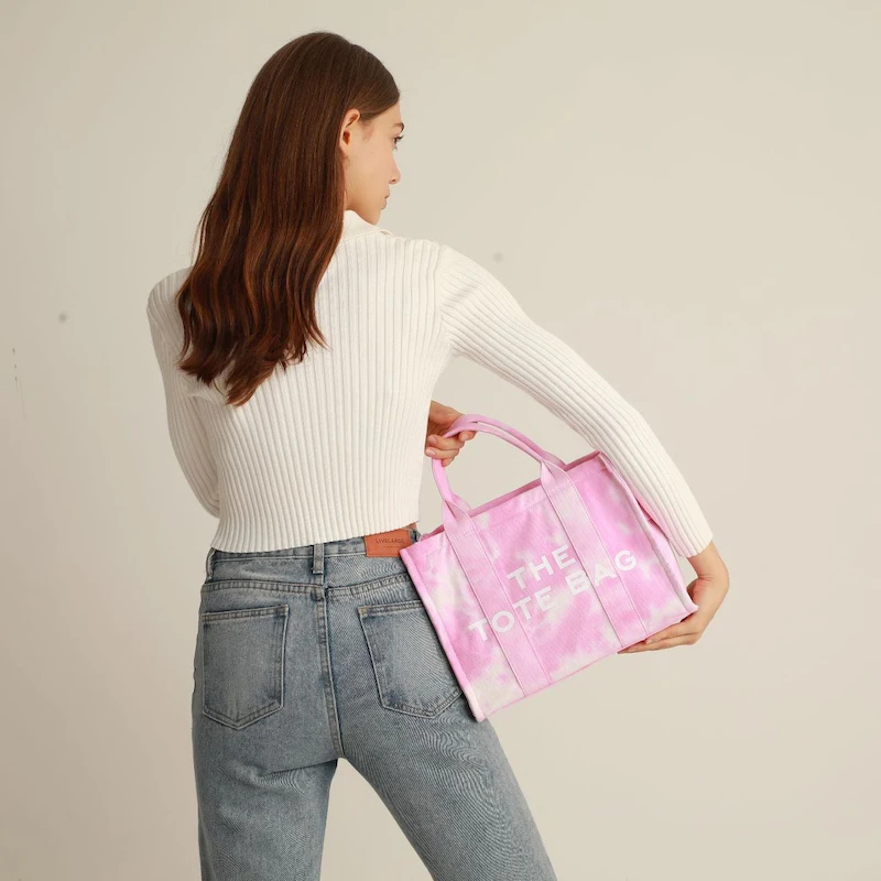 

Factory Wholesale Women Hand Bag Large Tote Bag Canvas Handbag