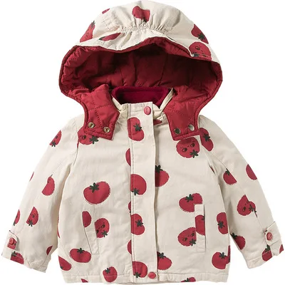 

KYO Girls' Baby Jackets Three-In-One Detachable New Children'S Polar Fleece Liner Autumn Winter Coat