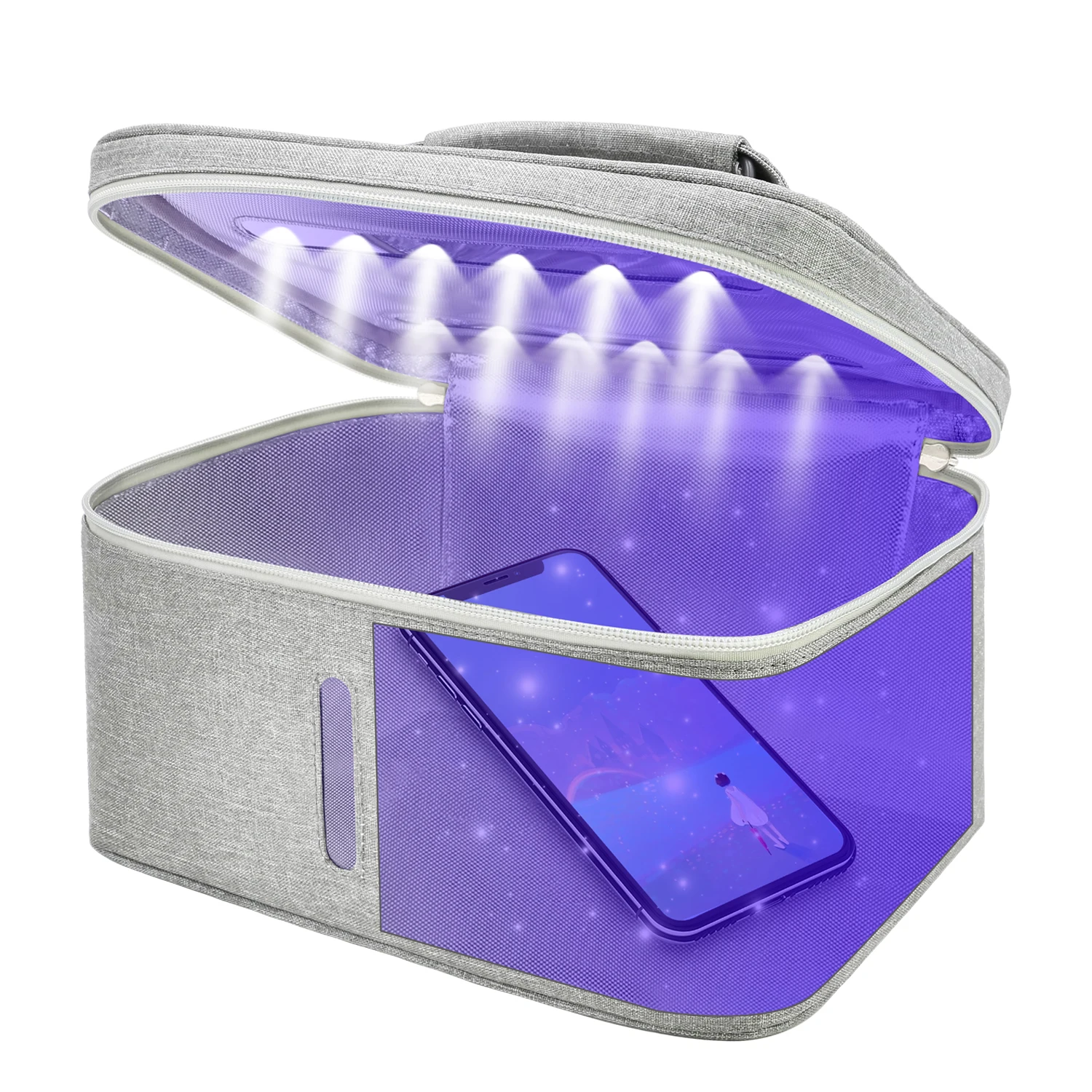 Kill 99.99% Germ Magic Sterilization Equipments 265 nm LED UV Sterilizer Bag