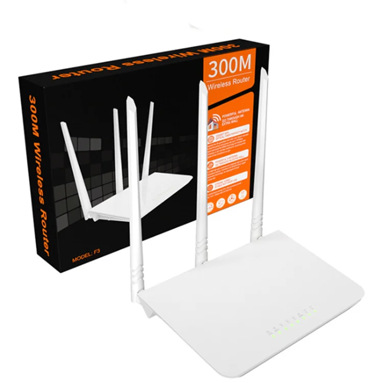 

Global version English packing Tenda F3 300mbps 2.4GHz 5dBi Wifi Router Tenda wireless router