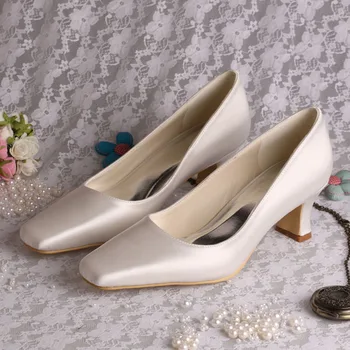 extra wide bridal shoes