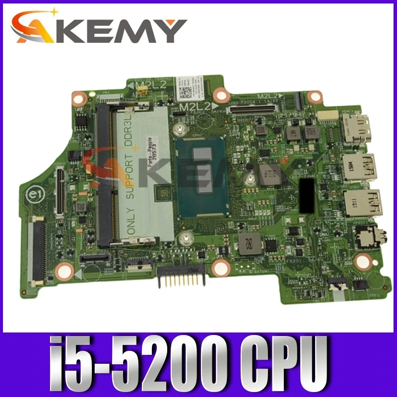 

Akemy For Dell 13 7348 7352 7558 Laptop Motherboard CN-07166J 07166J 7166J 13321-1 SR23Y I5-5200U DDR3L 100% Tested