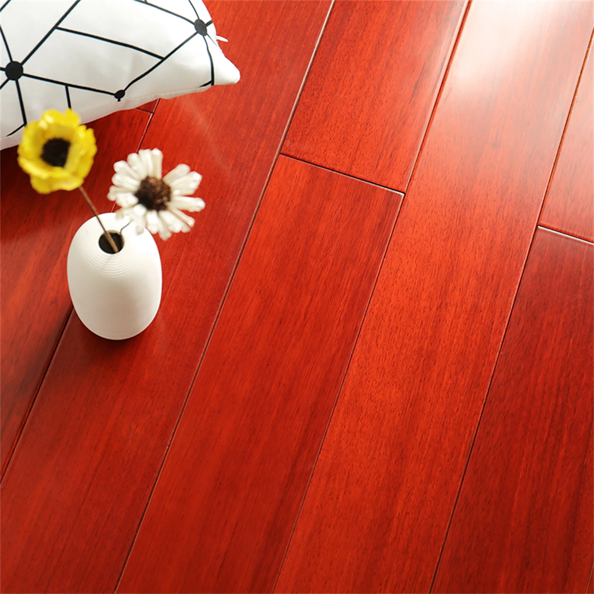 
Taun solid wood flooring red color in door Hardwood Flooring 