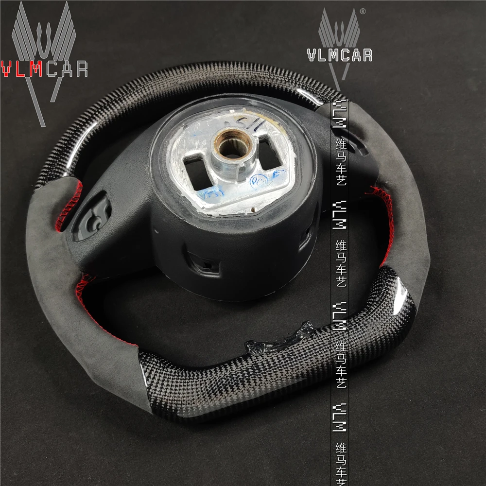 Digital Display Carbon Fiber Steering Wheel For Mercedes Benz W176 W246