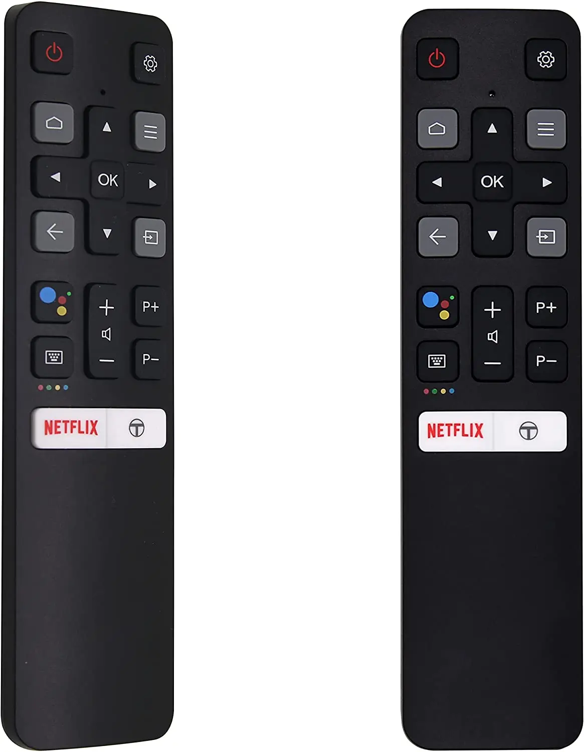 

Voice Remote Control RC802V Compatible with TCL TV Remote With Netflix Button