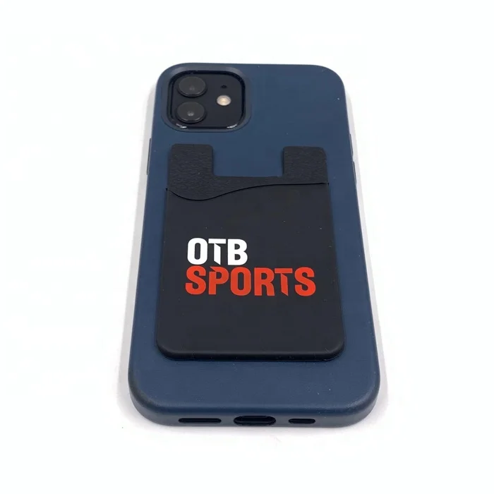 

Wholesale Custom Sticker Mobile Phone Silicone Card Holder, Black