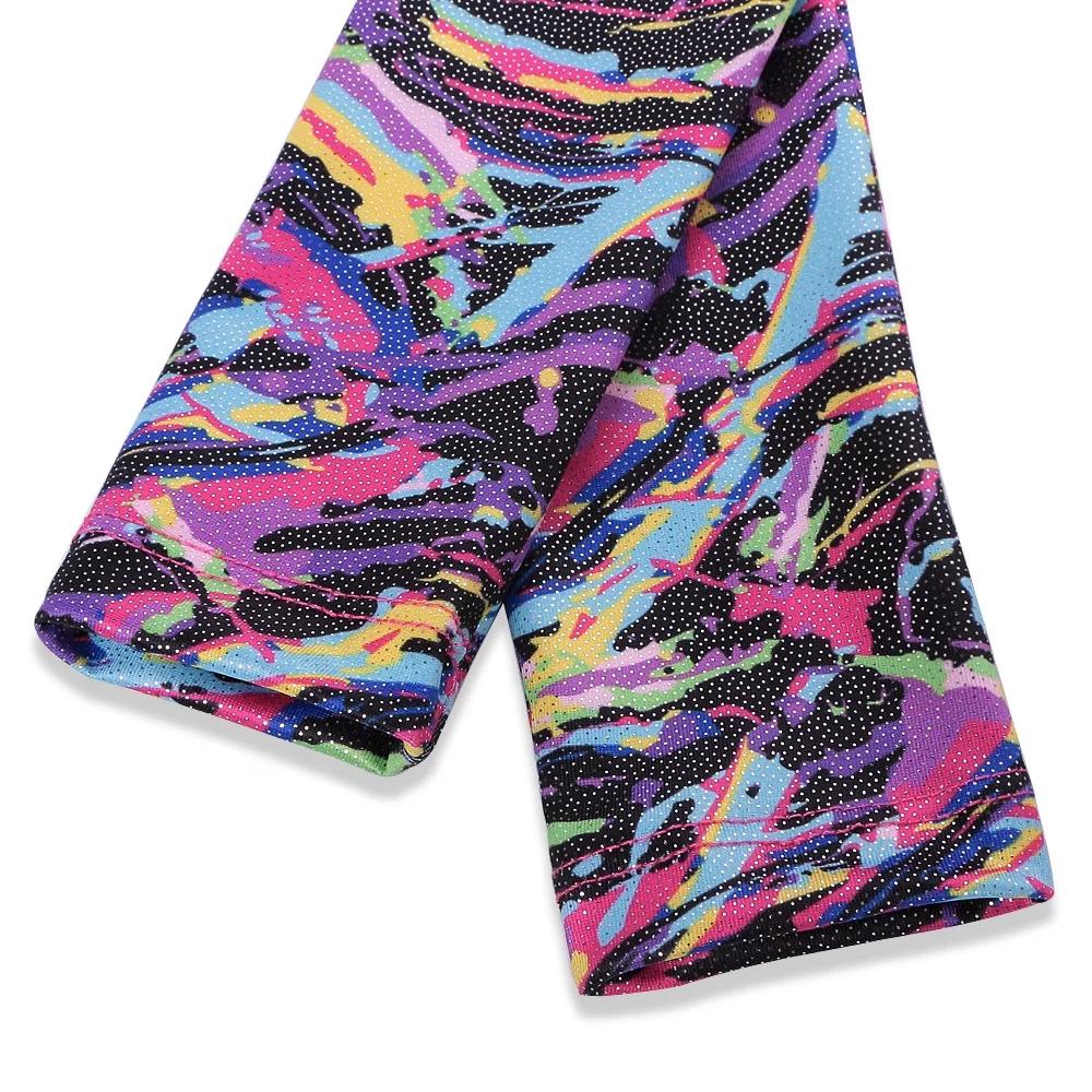 
Girls Fancy Cute Gymnastics Leotards One-Piece Sparkly Biketard for Kids 2-9T 