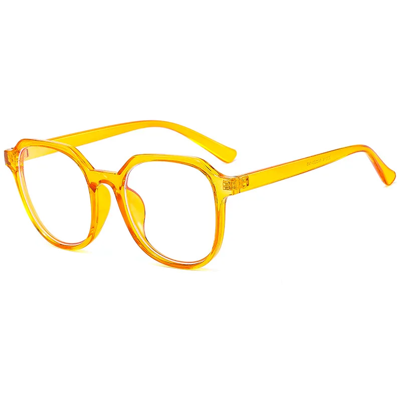 

RENNES [RTS] Ins fashion retro Street shot PC frame square spectacle glasses blue light blocking optical glasses transparent, Customize color