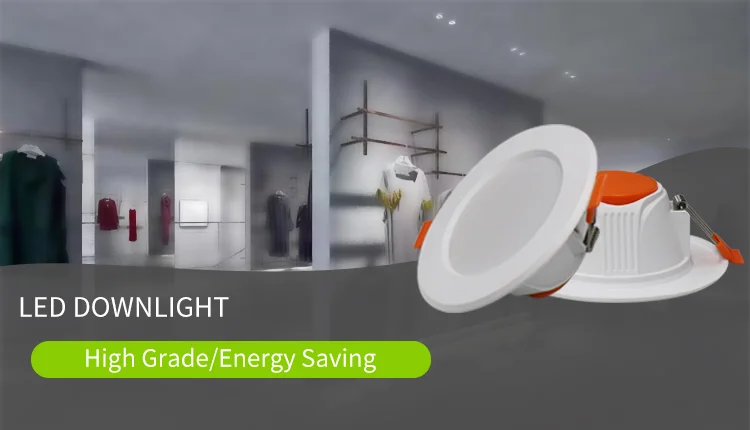 Intelligent smart professional factory price customize 7W 9W LED downlight down lamp