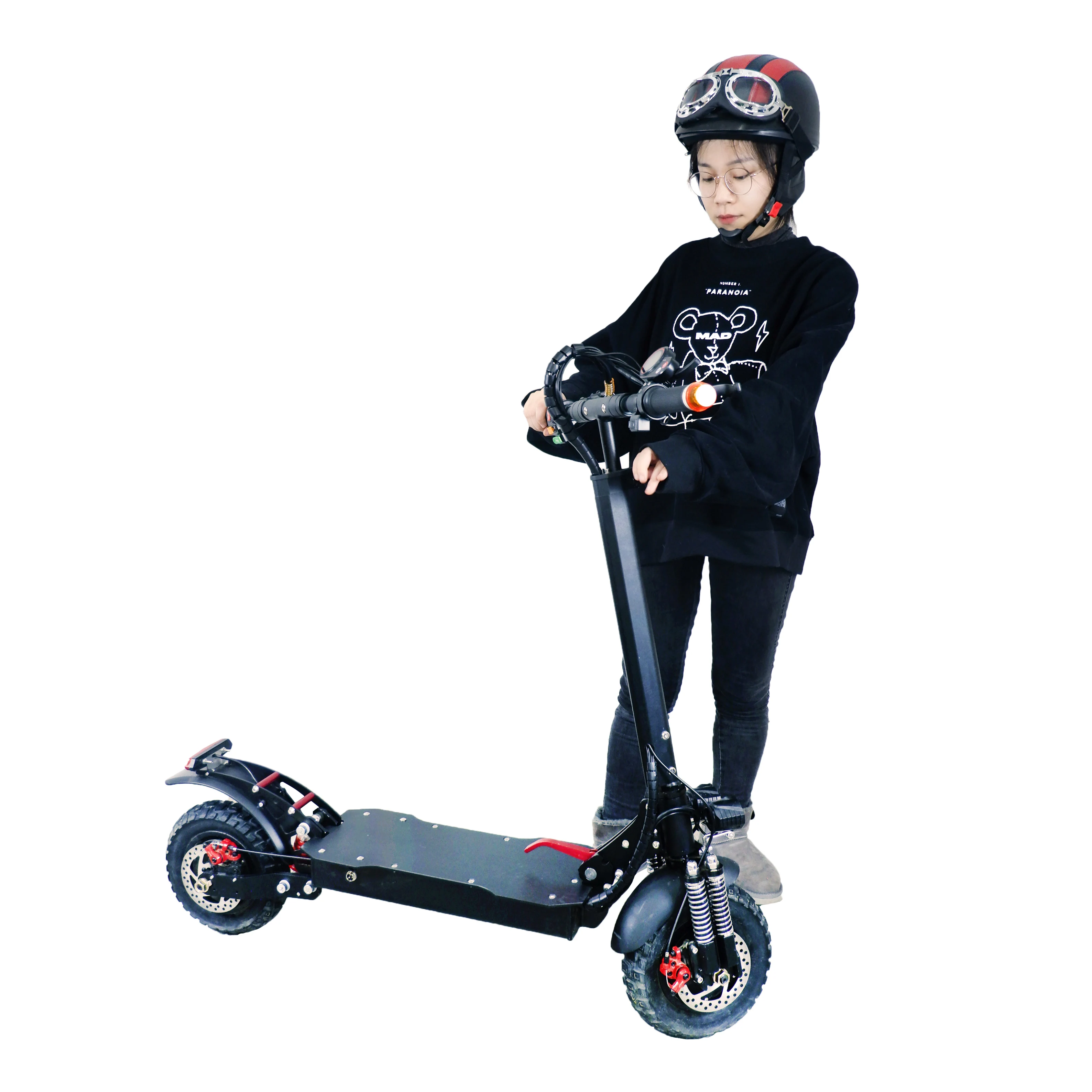 

Newest Hot Selling 11 Inch Off Road SUV 48V 52V 1600W 2000W Powerful Dual Charging Scooter Electric Scooters For Adults