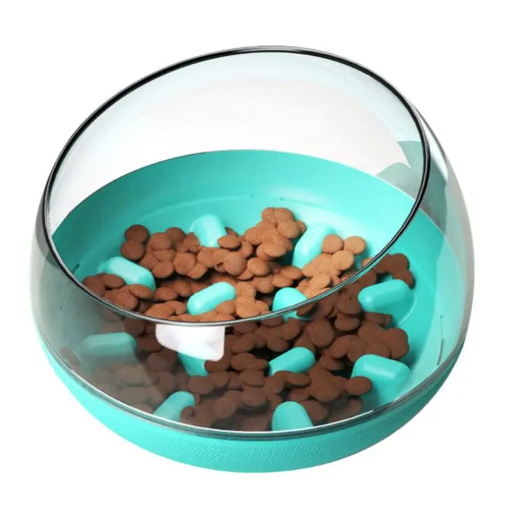 

2021 new arrival Space Capsule Pet Shake Food Bowl Tumbler Food Bowl for Cats and Dogs