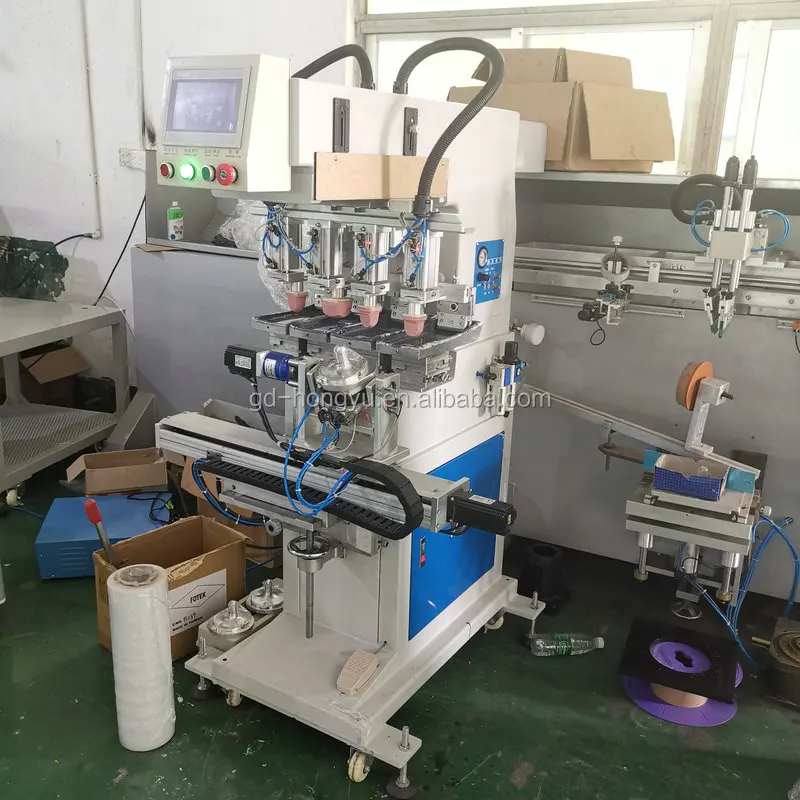 4 Color Servo Pad Printer Machine