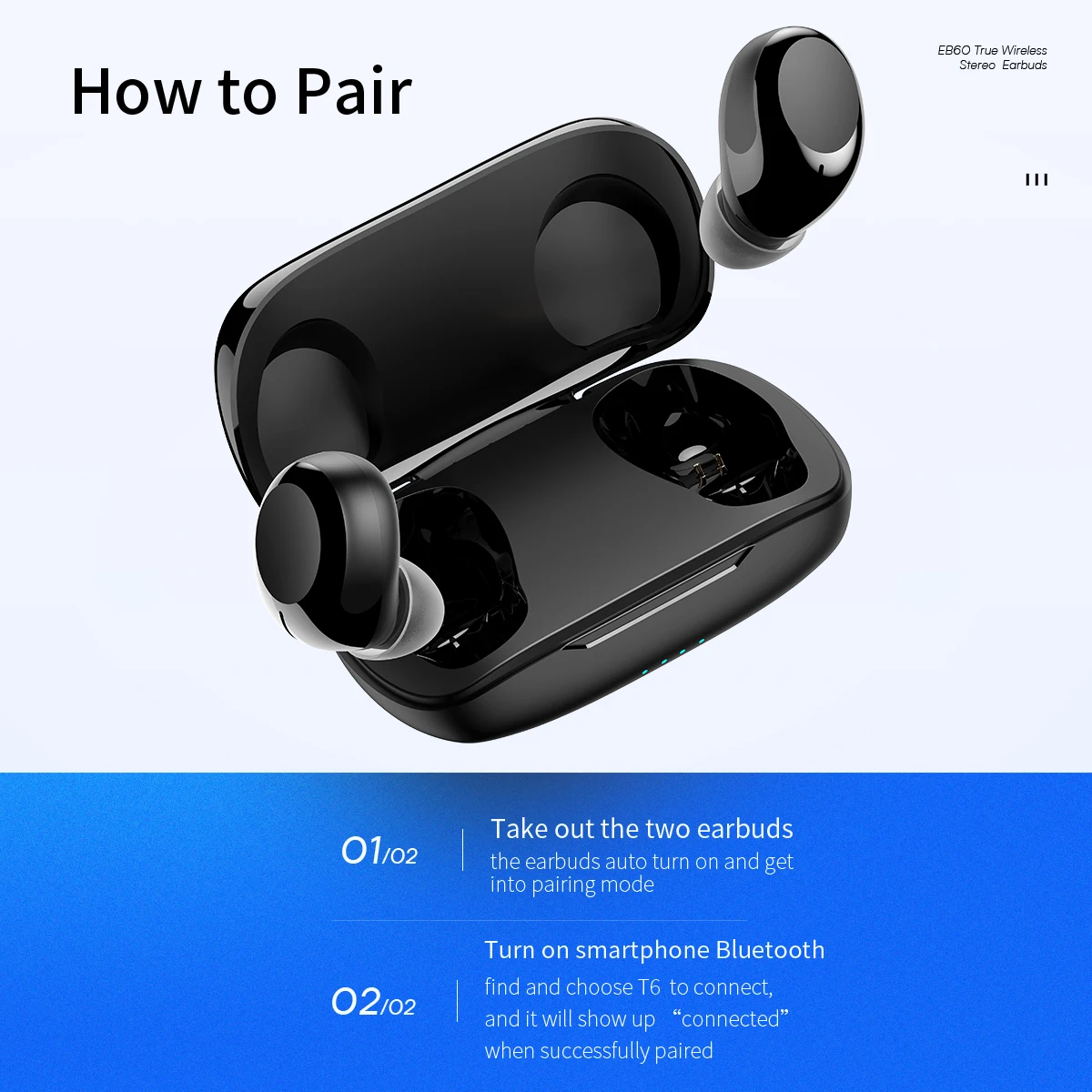 Bluetooth 5.0 400mAh charging case 100mAh headphone DSP noise abating ABS mini earbuds with power bank - ANKUX.COM