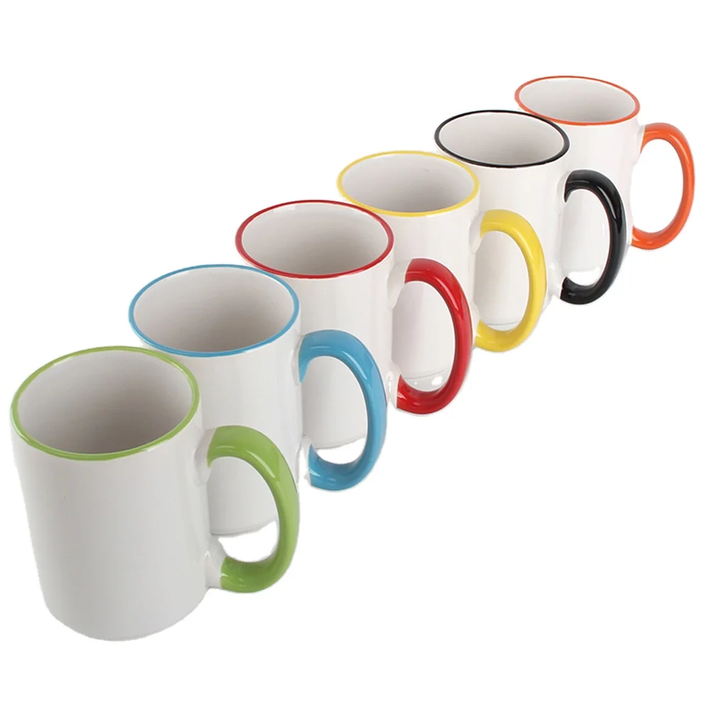 

Cheap Porcelain Mugs 11 oz White Mugs Sublimation Custom Logo Mugs Coffee Ceramic