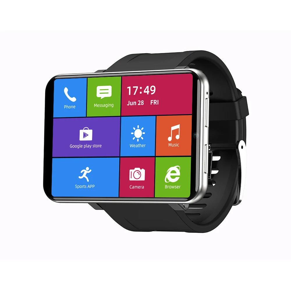 

Ticwris Max 4G Watch Phone 2.86 inch Face ID 2880mAh 3GB RAM 32GB ROM IP67 Waterproof Android Smart Watch 8.0MP for iOS Android