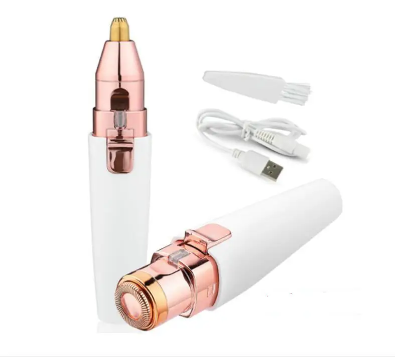 

New electric eyebrow razor painless Brows shaver Hair Remover battery operated eyebrow trimmer