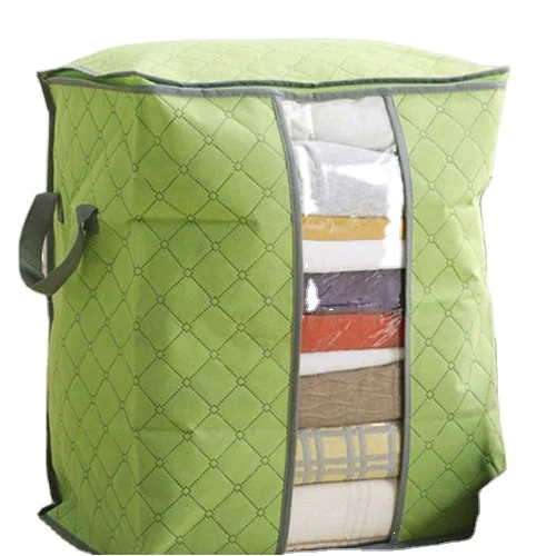 

Storage bag of bamboo charcoal quilt colorful clothes storage bag quilt storage bags small size