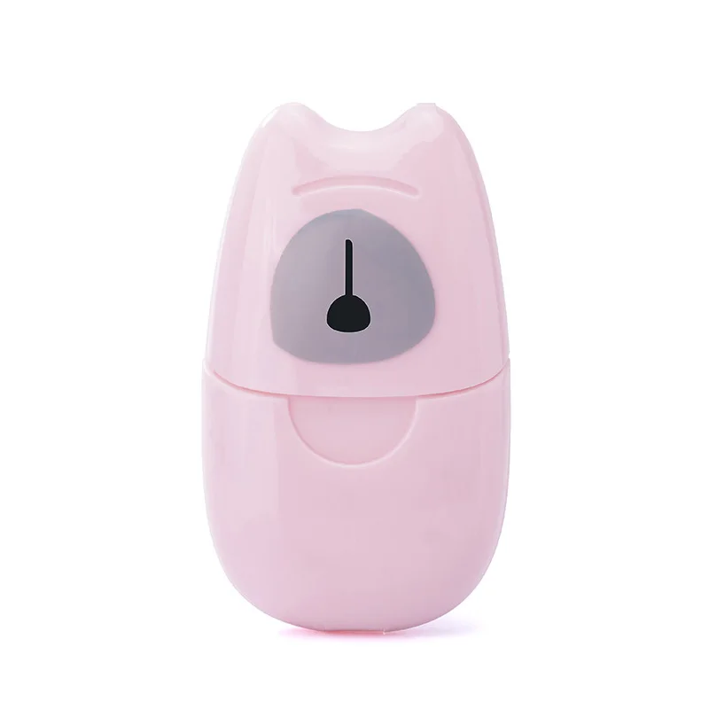 

50 disposable Mini Travel soap boxes, hand washing baths, portable box soap foam soap