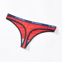 

hot sale new style low-waist ladies panties comfortable girl's thong with CE certificate