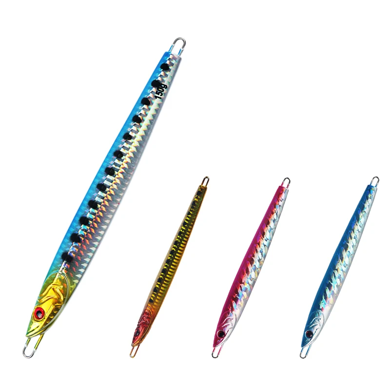

jigging lures jig fishing lure metal vertical jigging lures, 4colors