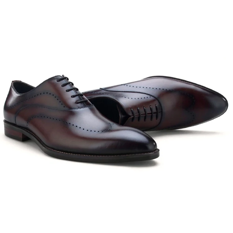 

Luxurious Formal Dress Men'S Genuine Leather Shoes Brand Business Men's Wedding Shoes Calzado