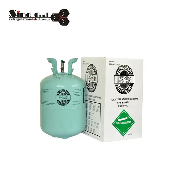 
Factory price air condition 99.9% purity 13.6 kg refrigerant gas r134a good quality 