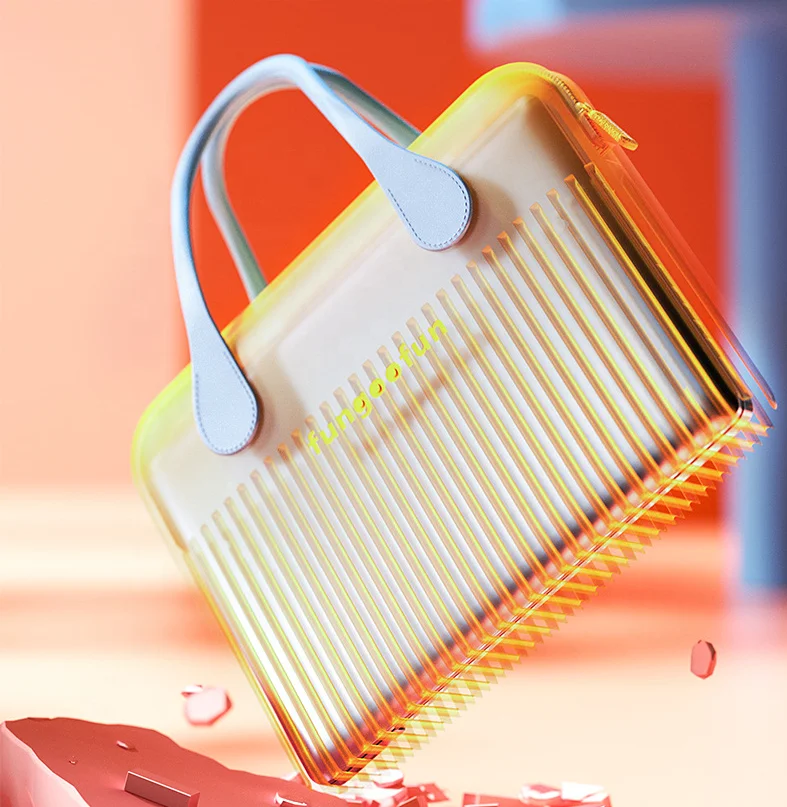 

Silicone Case Laptop Cover Womens Plastic Handle Navy Blue Computer EVA Bags Laptop Bag Waterproof Laptop & Netbook Bag